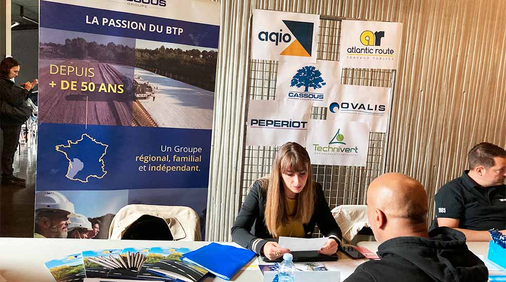 Le Groupe Cassous participe aux rencontres emploi de la ville d’Ambarès-et-Lagrave !