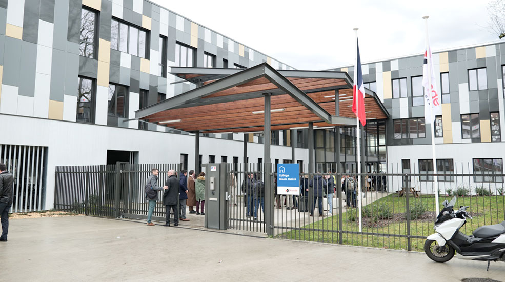 Inauguration collège Gisele Halimi de la ville de Mérignac