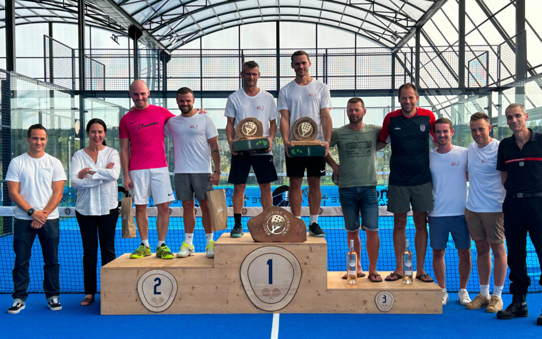 Tournois de Padel à Mérignac avec plus de 70 pompiers !