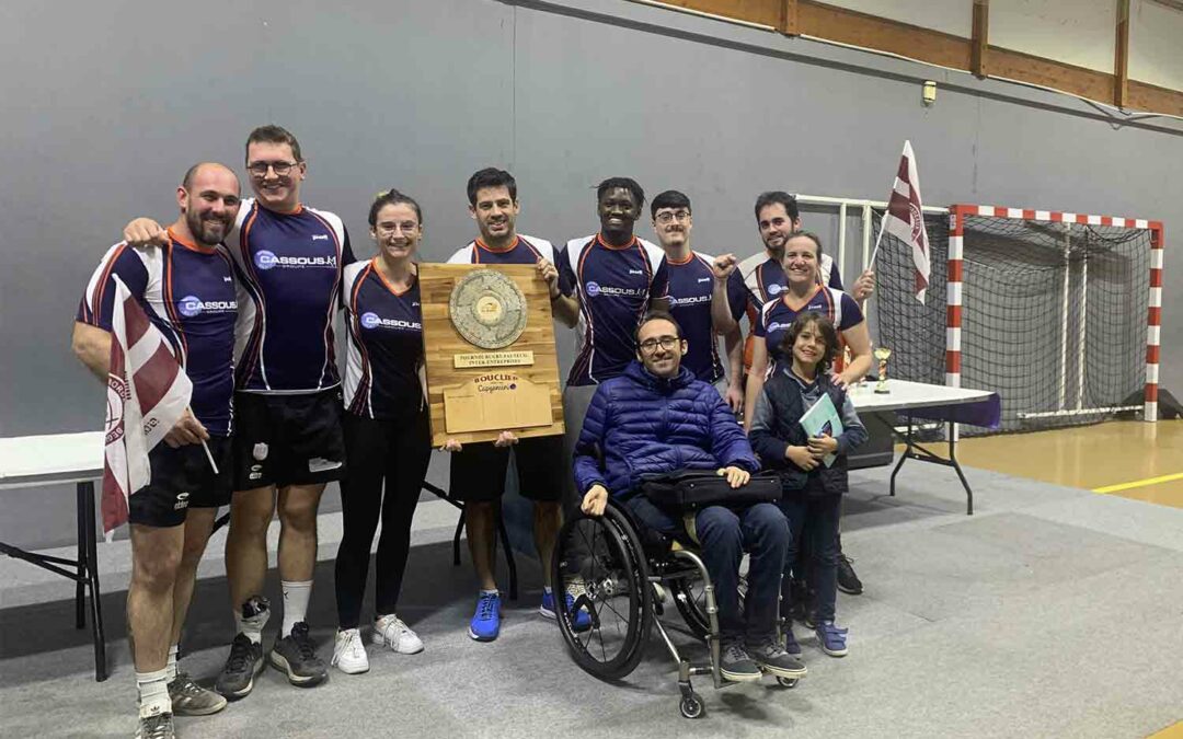 Participation au tournoi Rugby-Fauteuil organisé par Drop de Béton