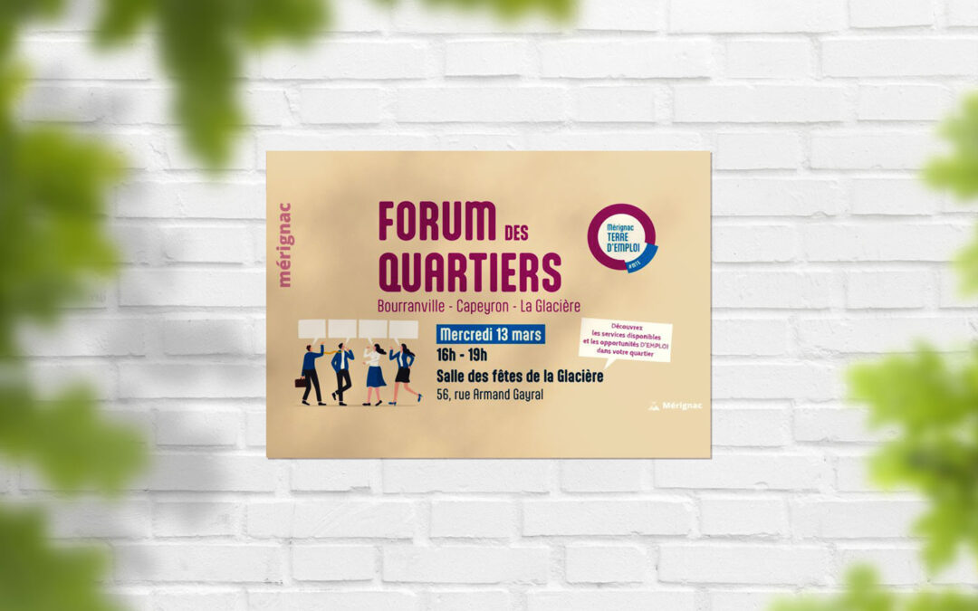 Le Groupe Cassous participe au Forum des Quartiers