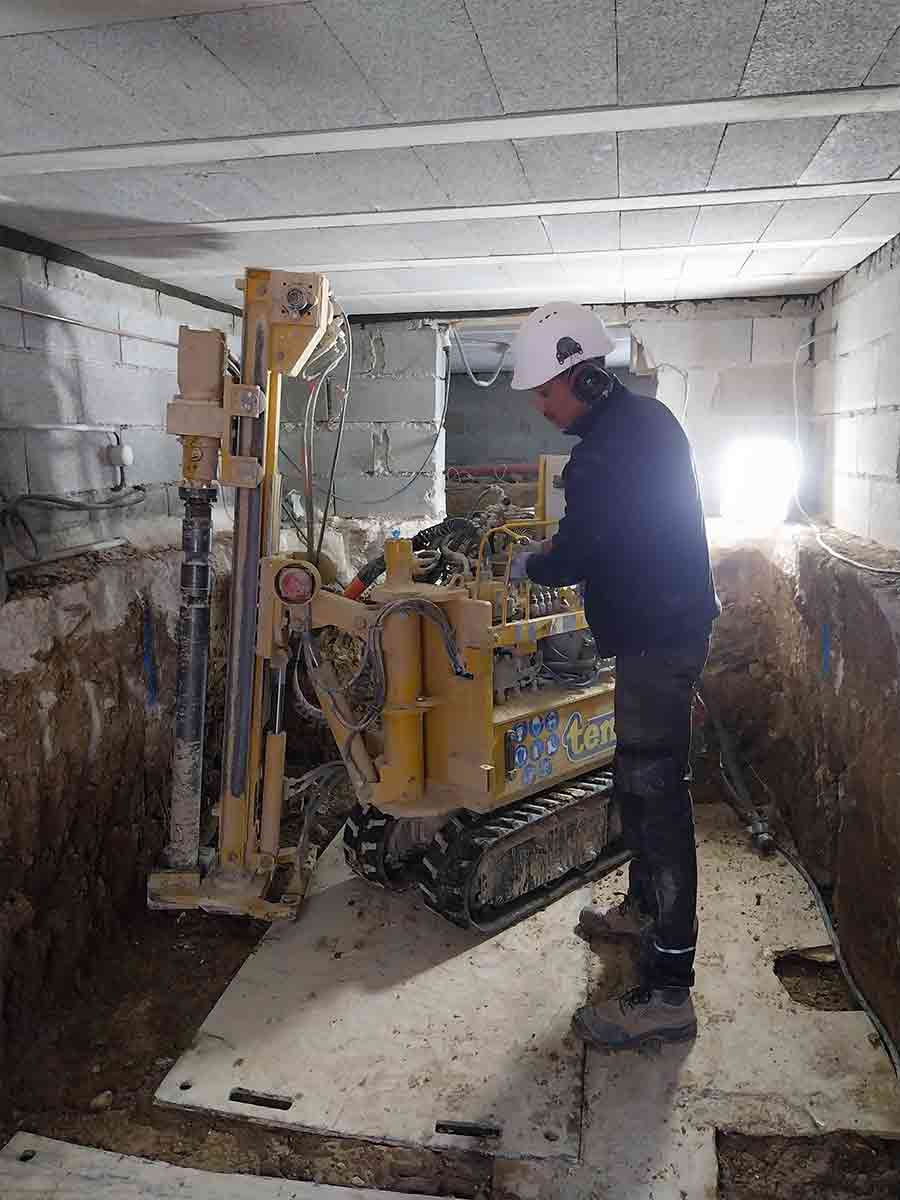 utilisation-foreuse-formation-qersem-groupe-cassous utilisation foreuse