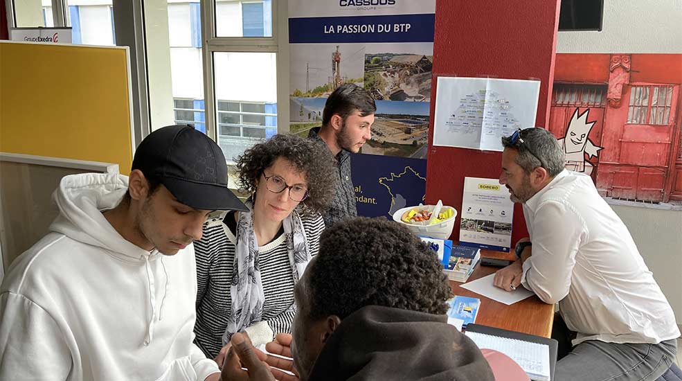 Une journée dédiée au recrutement au CFA BTP de Blanquefort